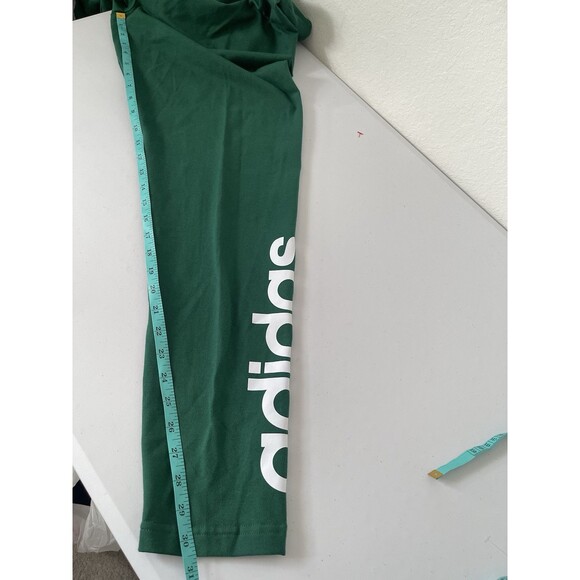 Adidas women W E Lin tights Green size 2XLT NWT IM2853 High Rise Full Length - Picture 7 of 13